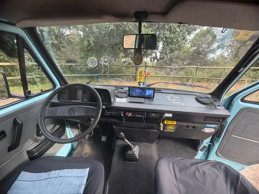 Gebraucht VW Multivan 122 PS (89 kW) 1988 Blau Van / Kleinbus