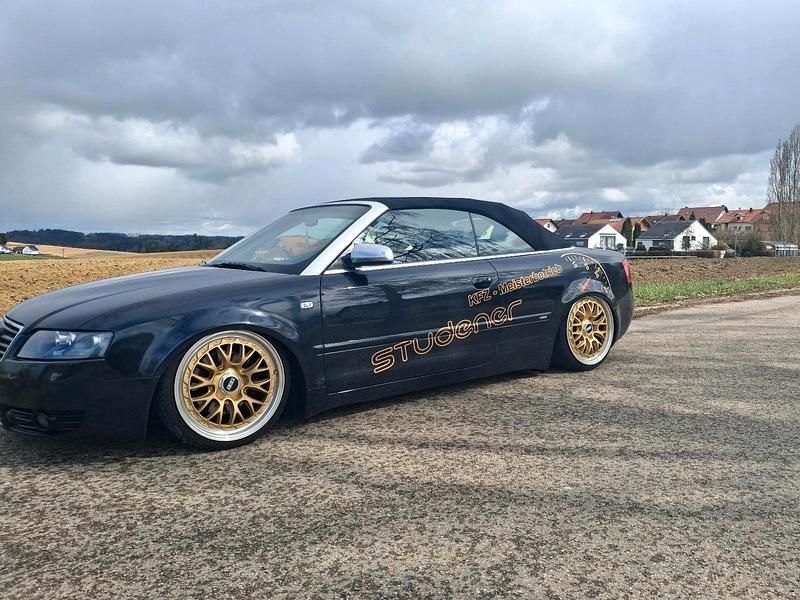 Gebraucht Audi A4 Cabriolet 163 PS (119 kW) 2004 Schwarz Cabrio