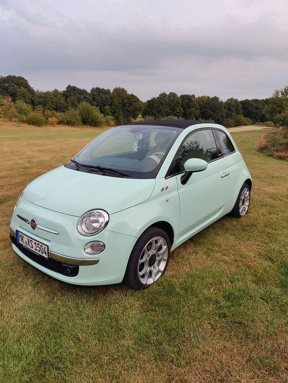 Grün Gebraucht 2014 Fiat 500C Cabrio | 6.550 € (Etwas zu teuer) - Bild 1/4