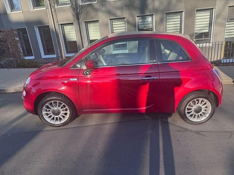 Second-hand Fiat 500C 101 CP (74 kW) 2008 Roșu Cabrio