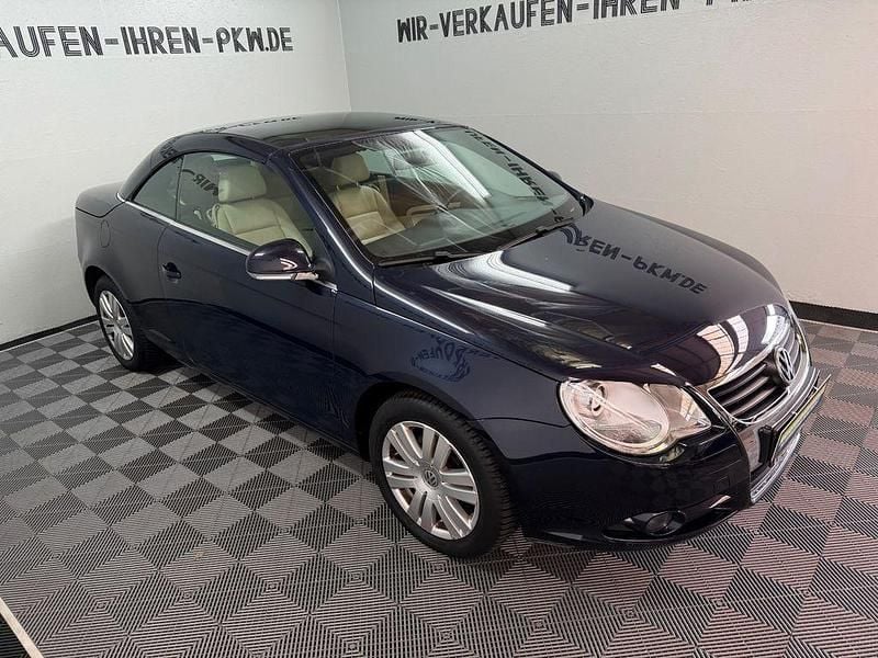 Gebraucht VW Eos 116 PS (85 kW) 2007 Blau Cabrio