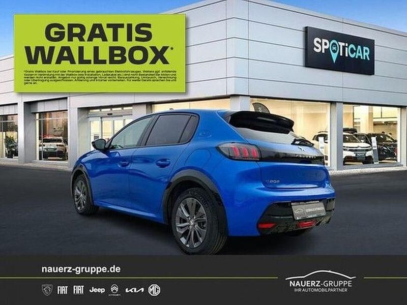 Gebraucht Peugeot e-208 Allure 11 kW (15 PS) 2022 Blau Kleinwagen