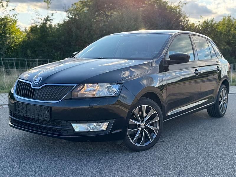 Schwarz Gebraucht 2015 Skoda Rapid Limousine | 6.690 € (Superpreis) - Bild 1/4