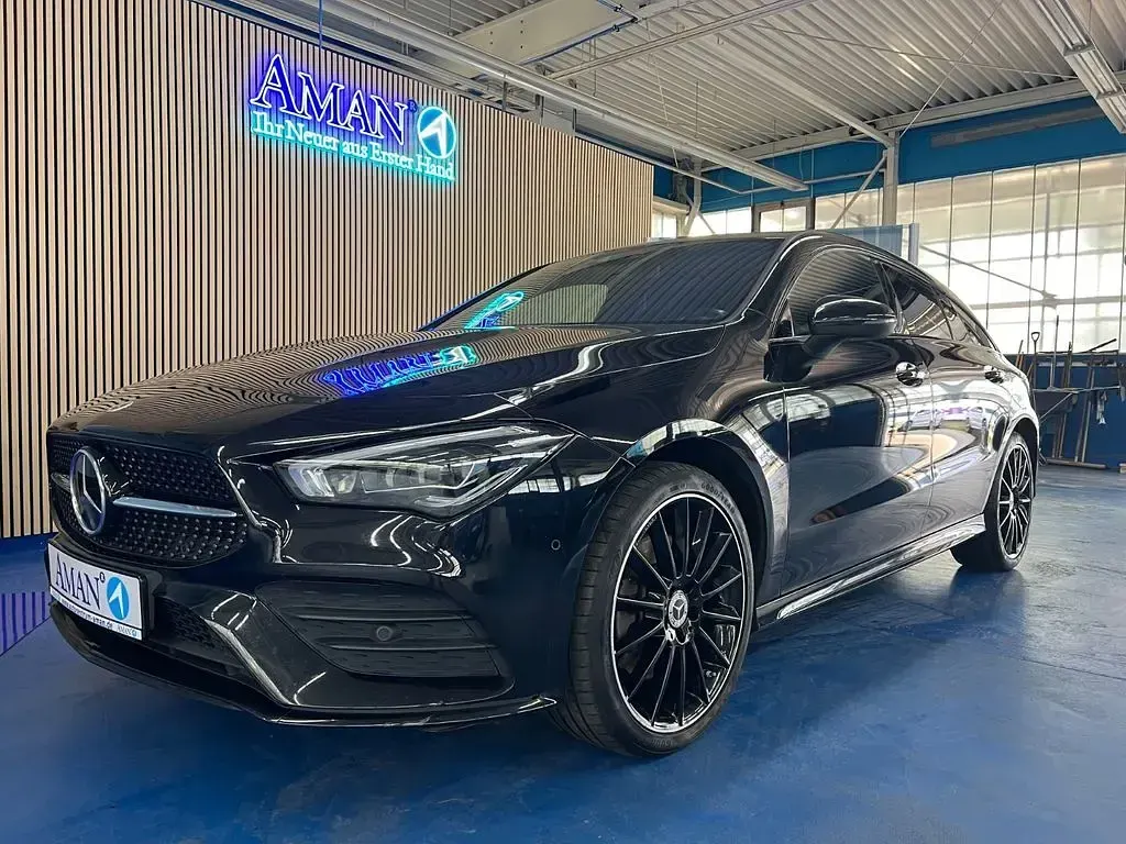 Gebraucht Mercedes CLA250e AMG line 160 PS (117 kW) 2021 Schwarz Coupé