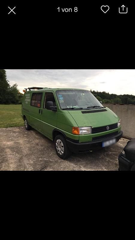Grün Gebraucht 1996 VW T4 Van | 1.800 € (Superpreis) - Bild 1/4