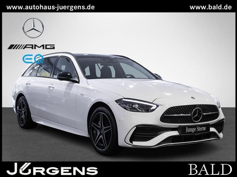 Polarweiß Gebraucht 2025 Mercedes C300e AMG Kombi | 43.780 € (Superpreis) - Bild 1/4