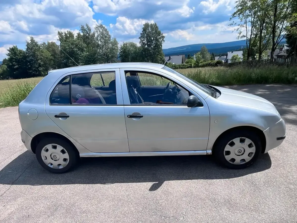 Gebraucht Skoda Fabia 64 PS (47 kW) 2003 Silber Kleinwagen
