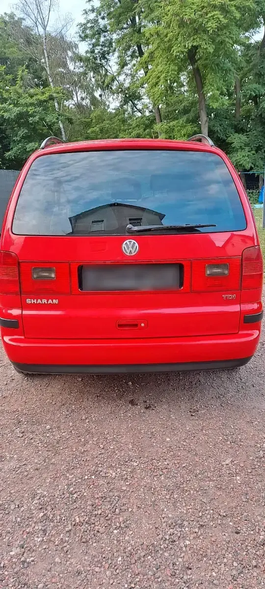 Gebraucht VW Sharan 130 PS (95 kW) 2004 Rot Van / Kleinbus