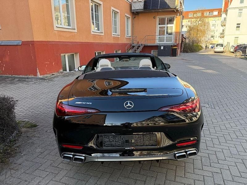 Gebraucht Mercedes SL55 AMG Premium 476 PS (350 kW) 2024 Obsidianschwarz Cabrio