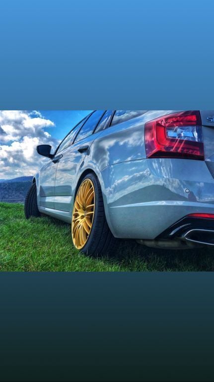 Grau Gebraucht 2017 Skoda Octavia RS Kombi | 16.900 € (Guter Preis) - Bild 1/4