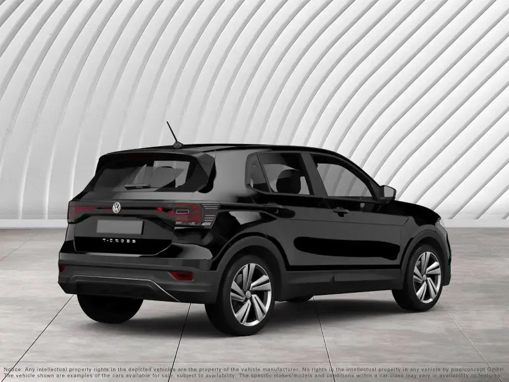 Gebraucht VW T-Cross Life 110 PS (80 kW) 2023 Schwarz SUV