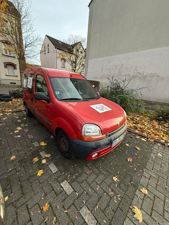 Gebraucht Renault Kangoo Authentique 75 PS (55 kW) 2003 Rot Van / Kleinbus