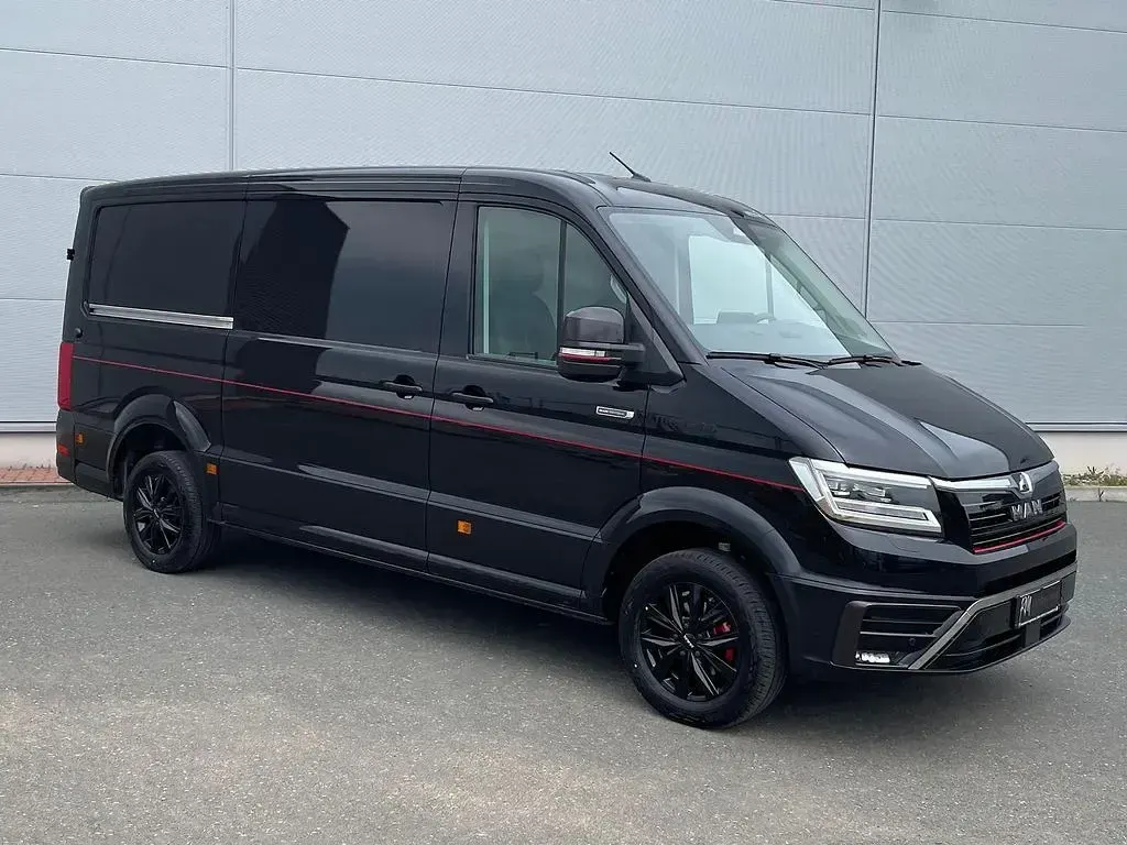 Neu MAN TGE 205 PS (150 kW) 2026 Schwarz Van