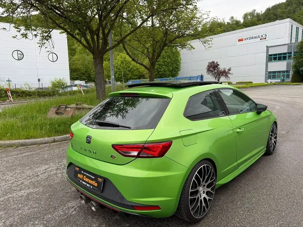 Gebraucht Seat Leon SC FR 184 PS (135 kW) 2015 Grün Kleinwagen