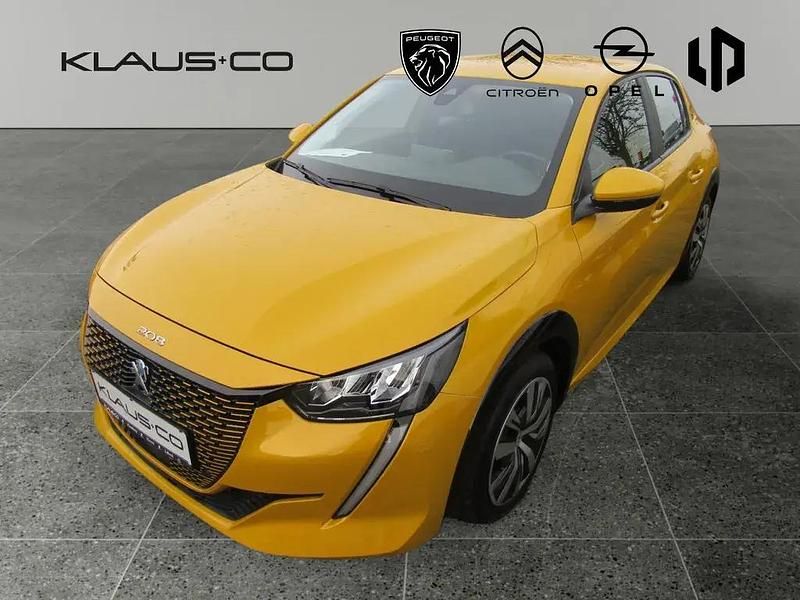 Gelb Gebraucht 2021 Peugeot e-208 Active Kleinwagen | 15.290 € (Fairer Preis) - Bild 1/3