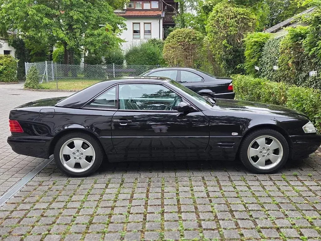 Gebraucht Mercedes SL320 224 PS (164 kW) 1999 Schwarz Cabrio