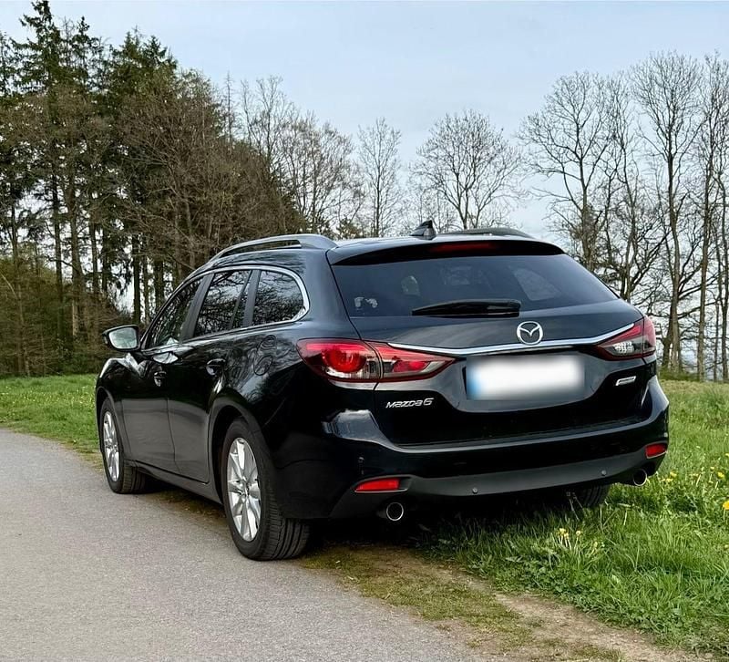 Usata Mazda 6 Exclusive-Line 165 CV (121 kW) 2015 Nero Station wagon
