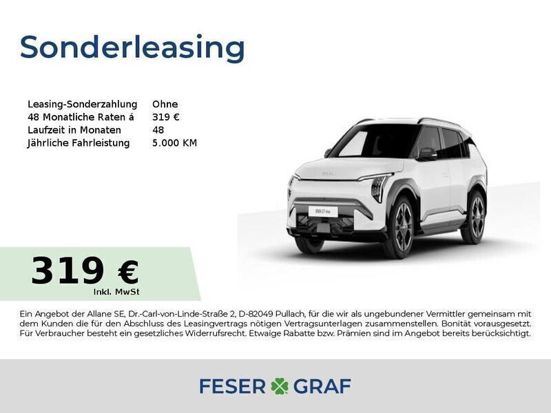 Weiß Neu 2025 Kia EV3 SUV | 40.450 € (Fairer Preis) - Bild 1/4