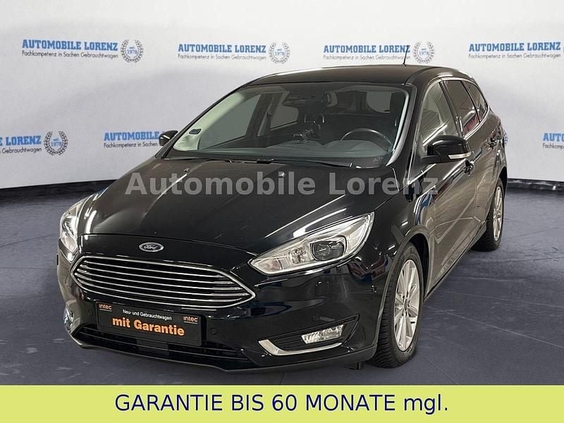 Schwarz Gebraucht 2018 Ford Focus Titanium Kombi | 14.990 € (Guter Preis) - Bild 1/4