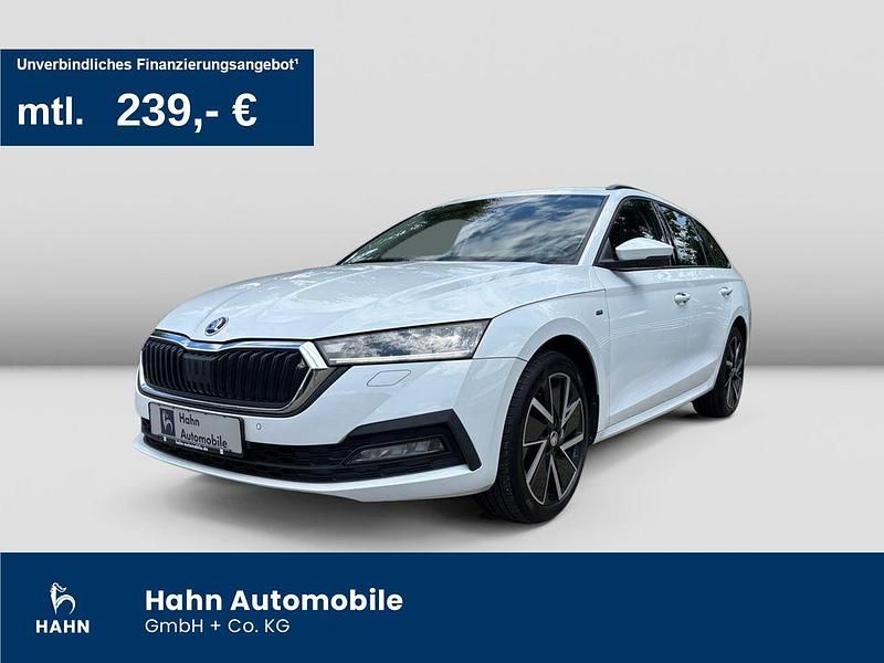 Moonweiss metallic Gebraucht 2022 Skoda Octavia Ambition Kombi | 17.640 € (Fairer Preis) - Bild 1/3