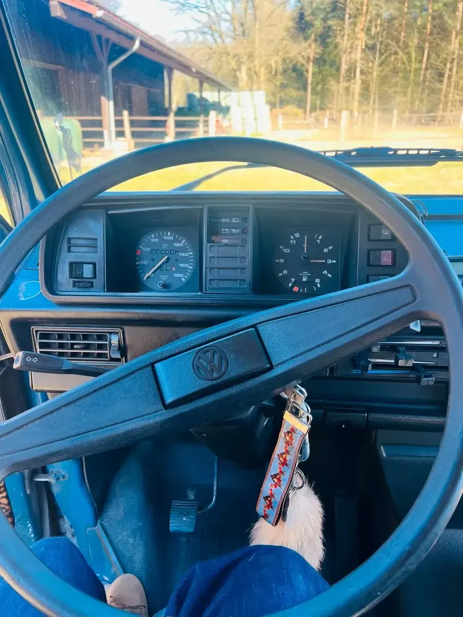 Gebraucht VW T3 69 PS (50 kW) 1988 Blau Van