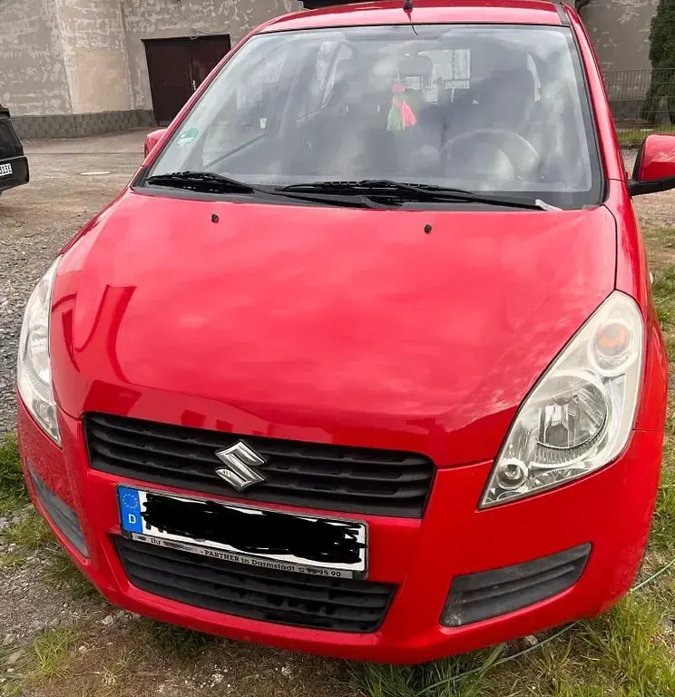 Gebraucht Suzuki Splash 65 PS (47 kW) 2009 Rot Kleinwagen