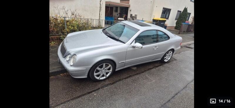 Silber Gebraucht 2001 Mercedes CLK430 Avantgarde Coupé | 9.300 € (Fairer Preis) - Bild 1/4