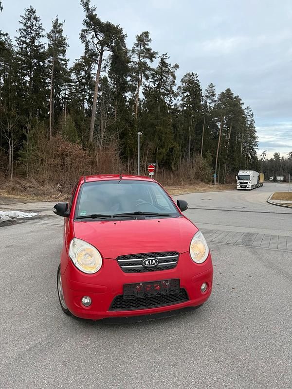 Gebraucht Kia Picanto 65 PS (47 kW) 2008 Rot Kleinwagen