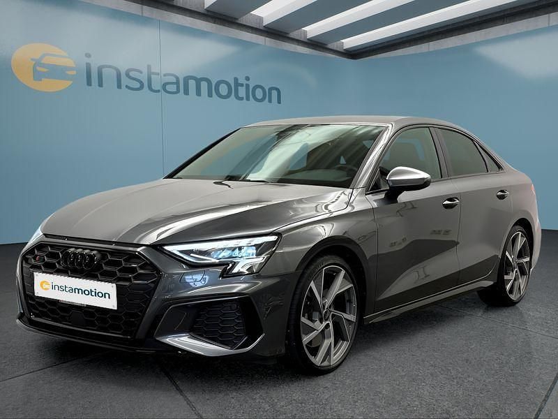 Grau Gebraucht 2022 Audi S3 Limousine | 38.649 € (Fairer Preis) - Bild 1/4