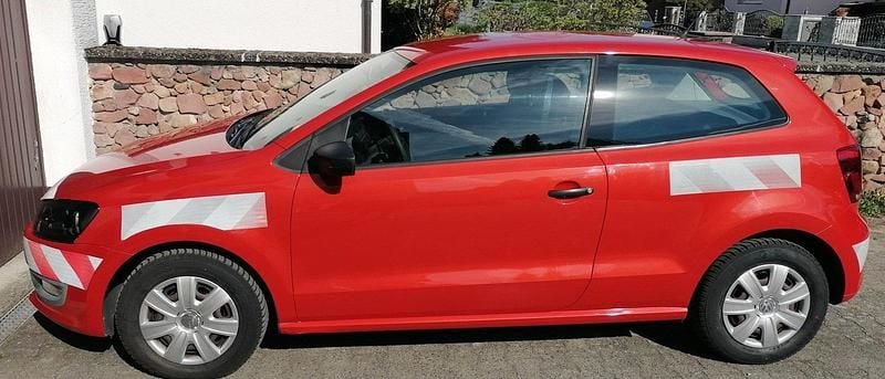 Usata VW Polo Trendline 75 CV (55 kW) 2010 Arancione Utilitaria