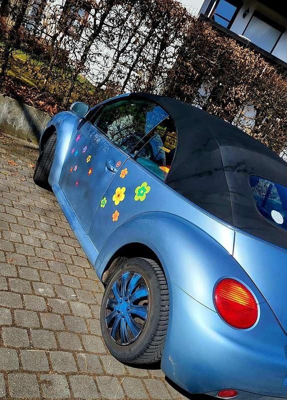 Gebraucht VW New Beetle Cabriolet 102 PS (75 kW) 2004 Blau Cabrio