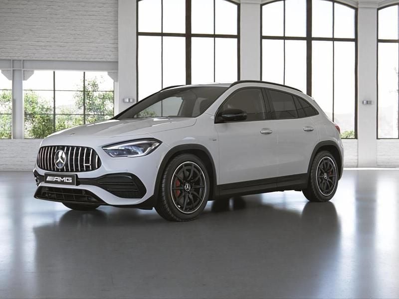 Polarweiss Gebraucht 2022 Mercedes GLA35 AMG AMG SUV | 43.290 € (Fairer Preis) - Bild 1/4