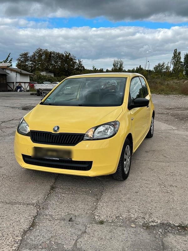 Gelb Gebraucht 2013 Skoda Citigo Kleinwagen | 3.600 € (Superpreis) - Bild 1/4