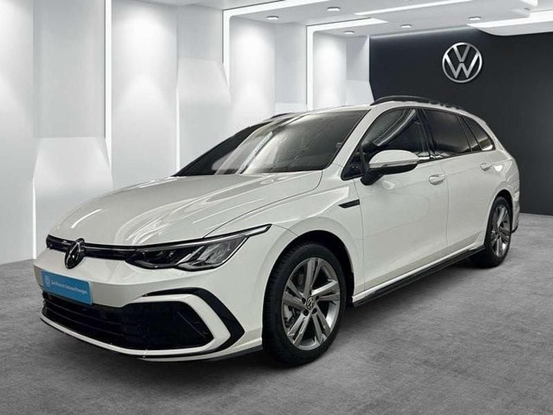 Weiß Gebraucht 2024 VW Golf VIII R-line Kombi | 28.290 € (Superpreis) - Bild 1/4