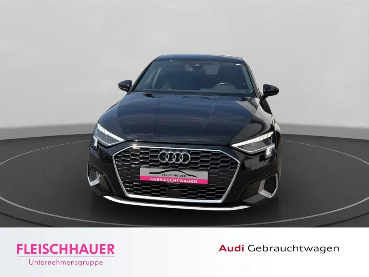 Gebraucht Audi A3 Advanced 150 PS (110 kW) 2023 Schwarz Limousine