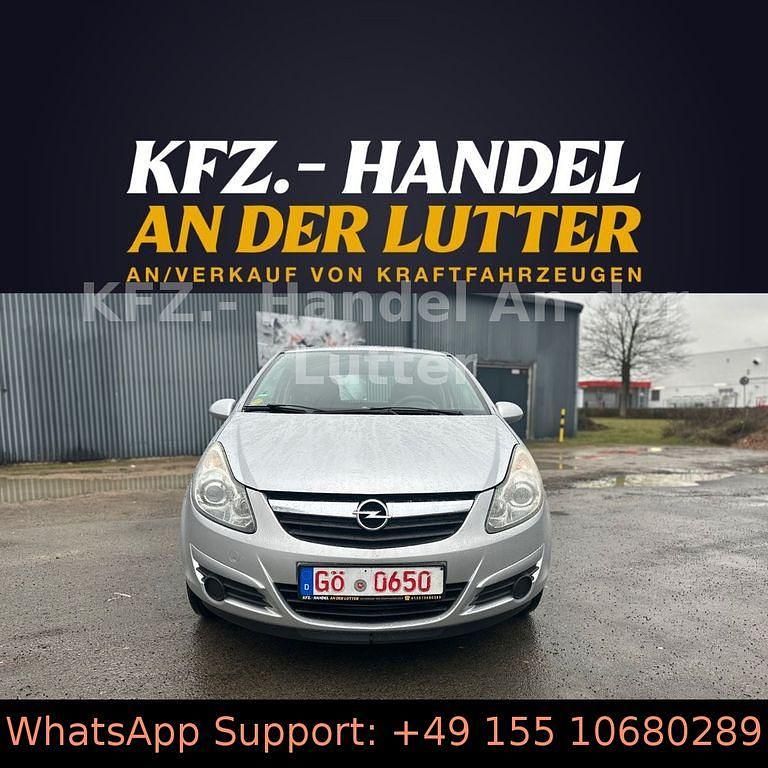 Gebraucht Opel Corsa Edition 80 PS (58 kW) 2008 Silber Kleinwagen
