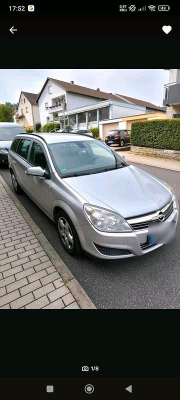Gebraucht Opel Astra 110 PS (80 kW) 2008 Silber Kombi