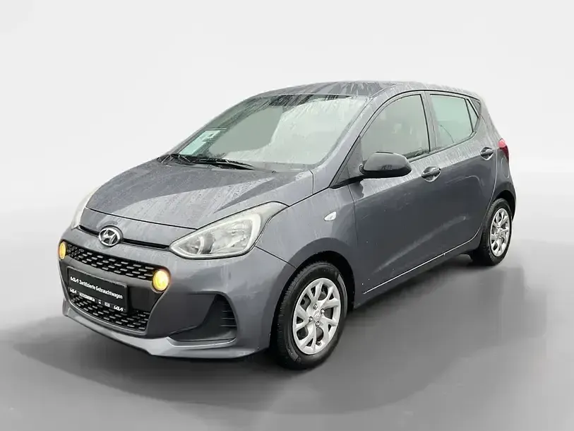 Gebraucht Hyundai i10 Basis 67 PS (49 kW) 2017 Schwarz Kleinwagen