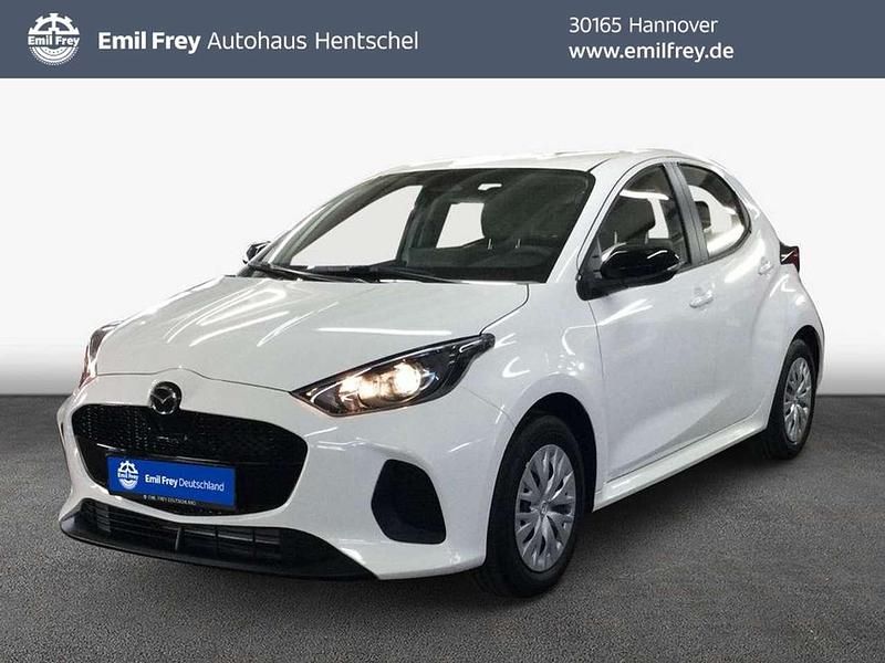 Lunar white Neu 2025 Mazda 2 Prime-Line Limousine | 23.890 € (Etwas zu teuer) - Bild 1/4