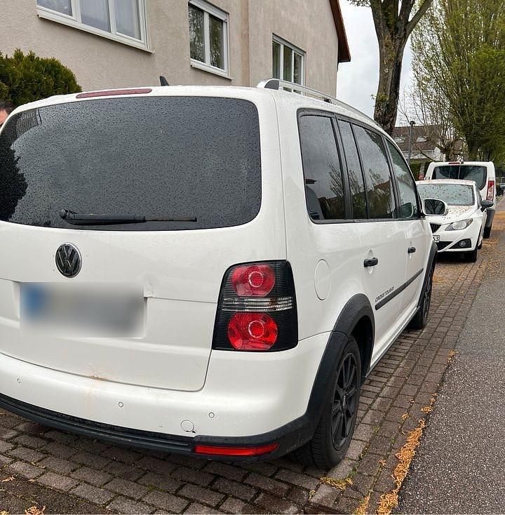 Gebraucht VW Touran Cross 170 PS (125 kW) 2008 Weiß Van / Kleinbus