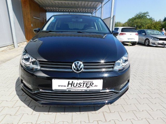 Gebraucht VW Polo Highline 90 PS (66 kW) 2016 Schwarz Kleinwagen