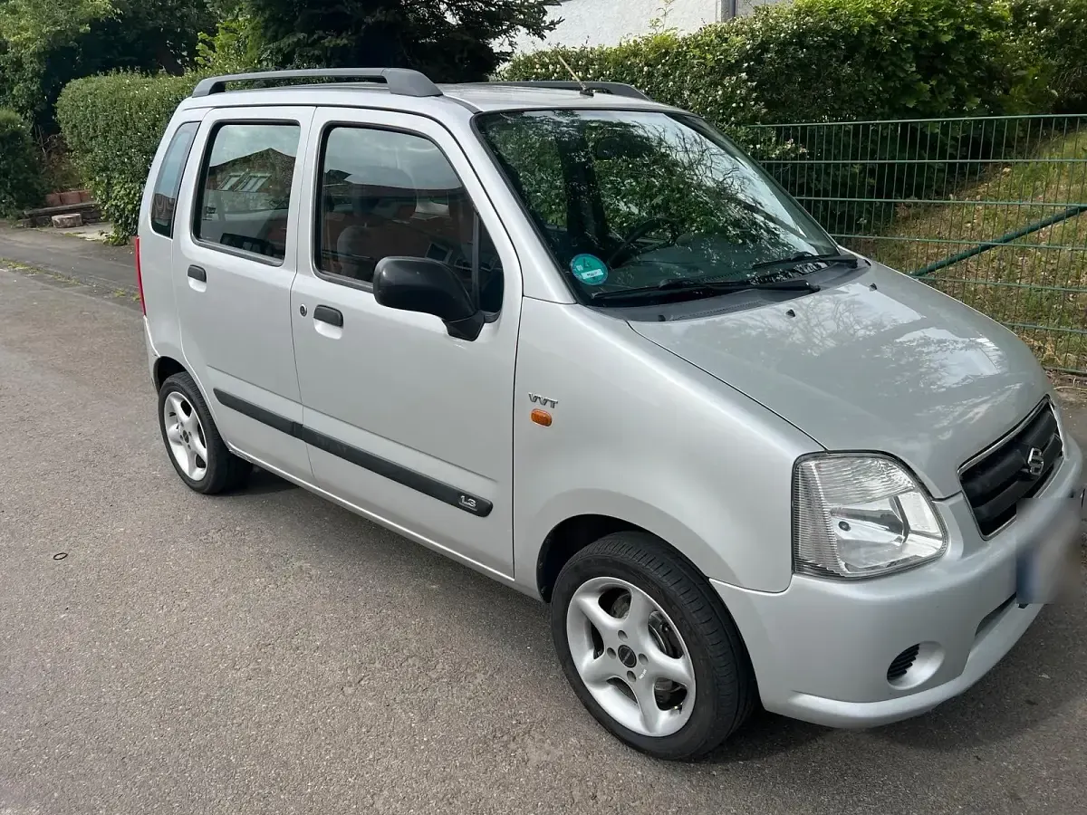 Gebraucht Suzuki Wagon R+ 75 PS (55 kW) 2005 Silber Van / Kleinbus
