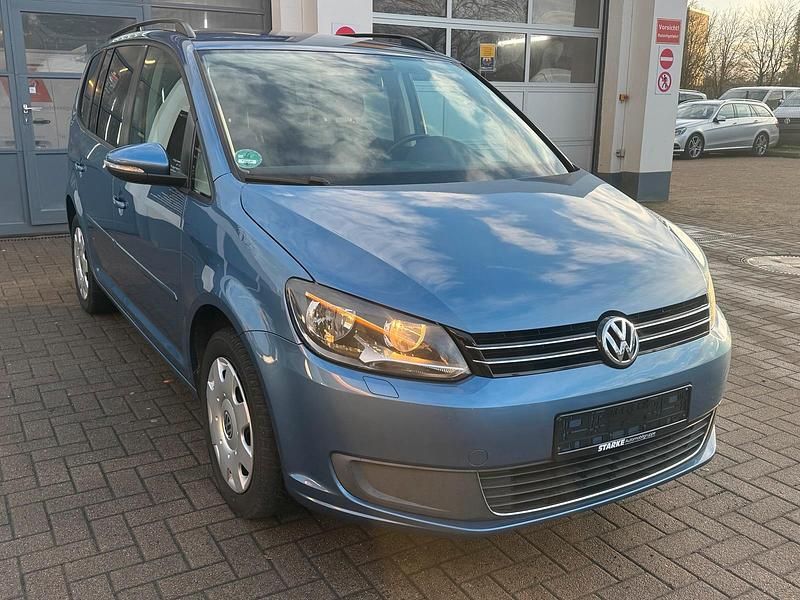 Blau Gebraucht 2011 VW Touran Comfortline Van / Kleinbus | 3.799 € (Guter Preis) - Bild 1/4