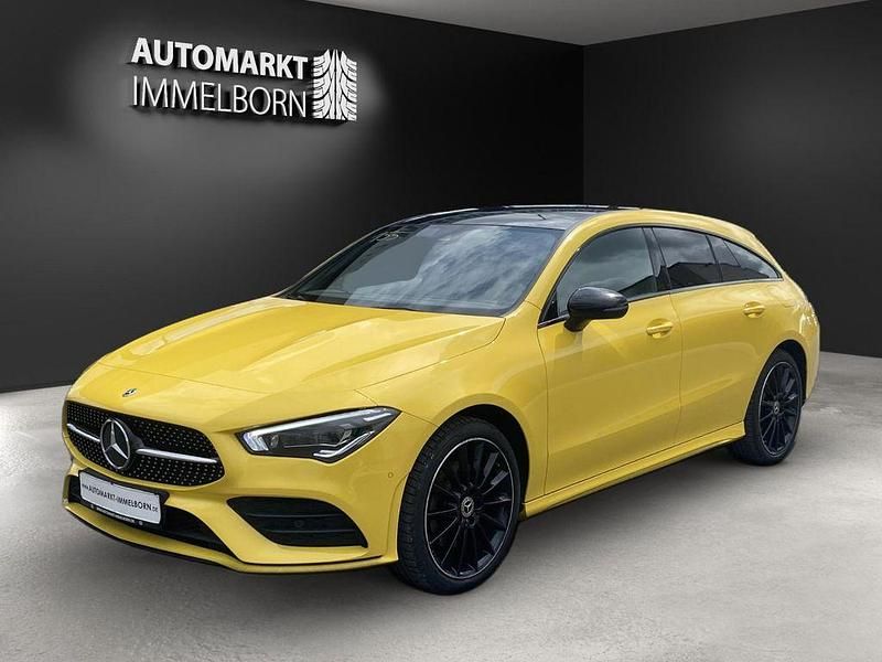 Gebraucht Mercedes CLA250e AMG 218 PS (160 kW) 2021 Gelb Limousine