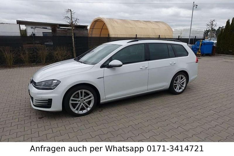 Gebraucht VW Golf VII GTD 184 PS (135 kW) 2015 Pure white Kombi