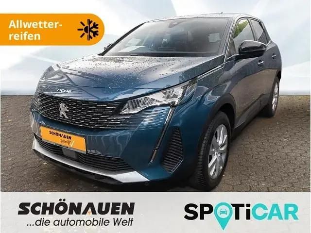 Blau Gebraucht 2023 Peugeot 3008 Active SUV | 20.750 € (Guter Preis) - Bild 1/4