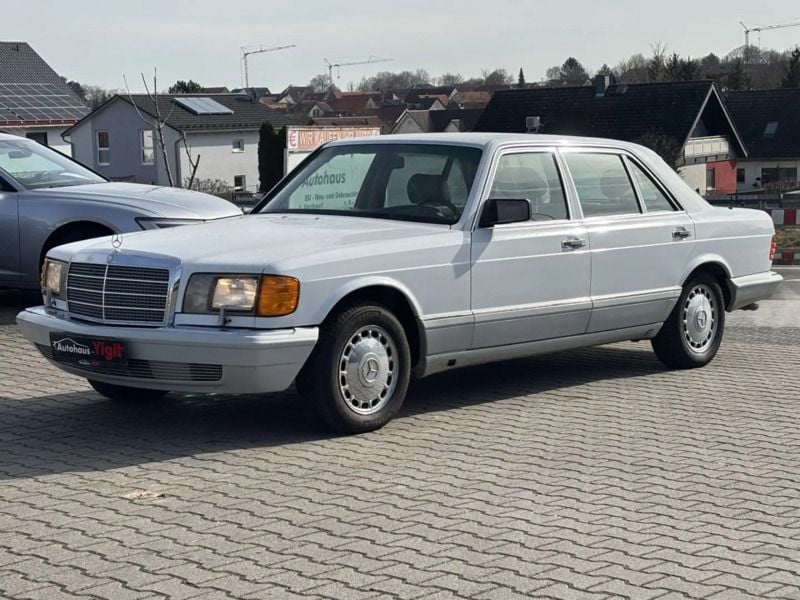 Weiß Gebraucht 1991 Mercedes 420 Limousine | 10.999 € - Bild 1/4