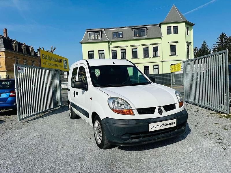 Gletscherweiss Gebraucht 2004 Renault Kangoo Rapid Extra Van / Kleinbus | 799 € (Fairer Preis) - Bild 1/4