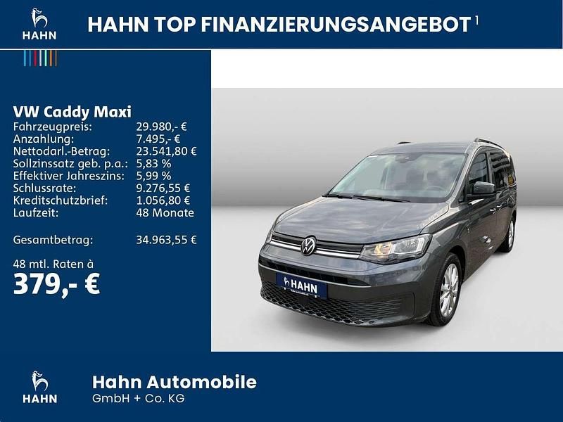 Gebraucht VW Caddy Life 122 PS (89 kW) 2022 Indiumgrau metallic Van / Kleinbus