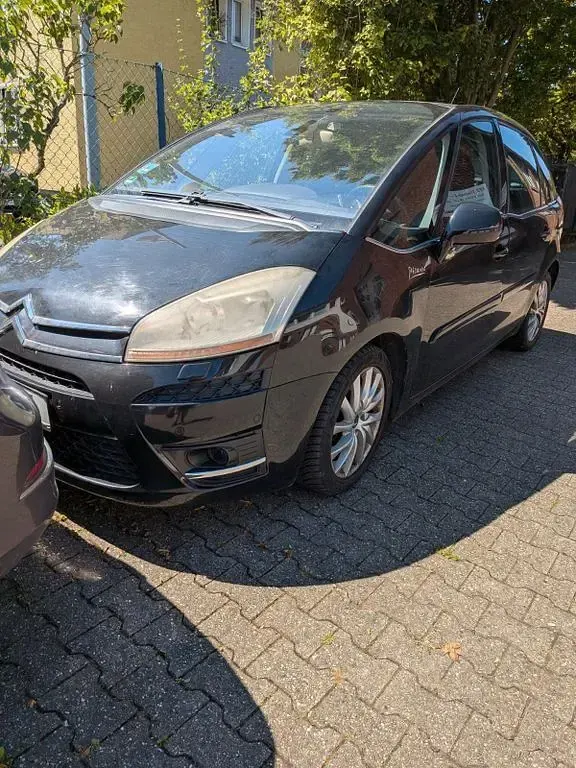Gebraucht Citroën C4 Picasso 109 PS (80 kW) 2008 Schwarz Van / Kleinbus